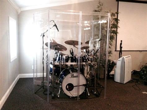 Drum Booth Sound Room , Drum Shields or Drum Shield - Etsy | Sound room ...