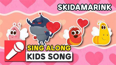 SKIDAMARINK | ENGLISH NURSERY RHYME | BEST KIDS SONG | LARVA KIDS | KARAOKE | SING ALONG - YouTube