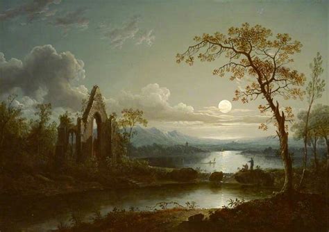 The evocative moonlit gothic landscapes of Sebastian Pether [1790–1844 ...