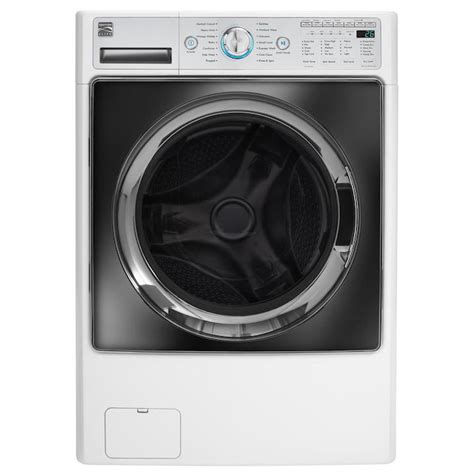 Kenmore Elite 12-cu ft Washer Capacity 4.5-cu ft Dryer Capacity White ...