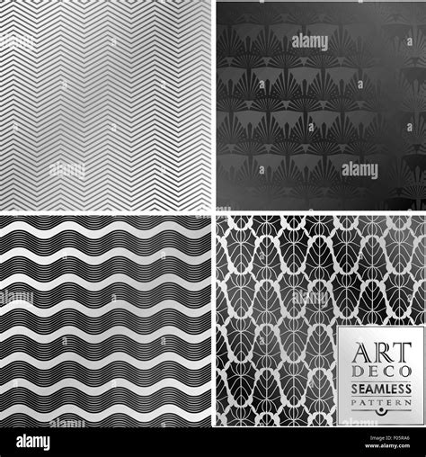 Art Deco seamless vintage wallpaper pattern Stock Vector Image & Art - Alamy