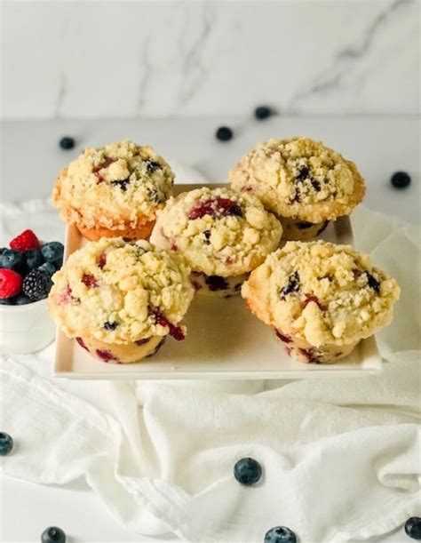 Perfect Berry Muffins | a treat life