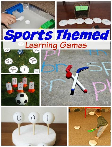 Sports Themed Learning Games! - How Wee Learn | Sports activities for kids, Theme activity ...