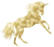 Gold Foil Unicorn Free Stock Photo - Public Domain Pictures