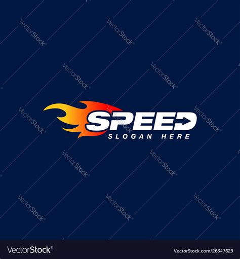 Speedometer logo design template speedometer icon Vector Image