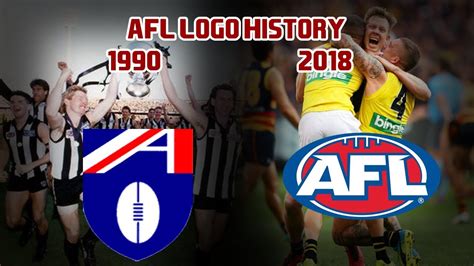 AFL Team Logos 1990-2018 - YouTube