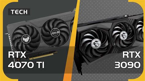 Nvidia GeForce RTX 4070 Ti vs 3090 - GPU specs and performance comparison