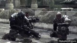 Gears of War: Anthony Carmine Death Scene *HD* on Make a GIF