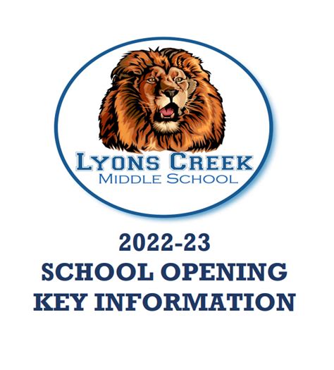 Lyons Creek Middle / Homepage