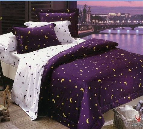 Moon & Stars Bedding | Purple bedrooms, Purple rooms, Purple home