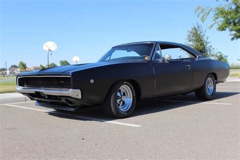 Used 1968 Dodge Charger BIG, BAD, BLACK STREET BRUISER! 500 MILES ON ...