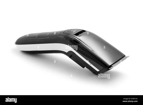 black hair clipper on white Stock Photo - Alamy