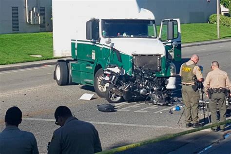 Los Angeles County Motorcycle Deputy Injured in Crash | California News | US News