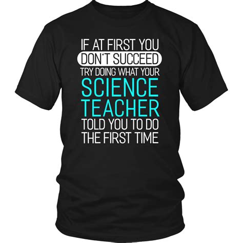 Funny Science Teacher T Shirts Gifts for Women Men - ChiliPrints