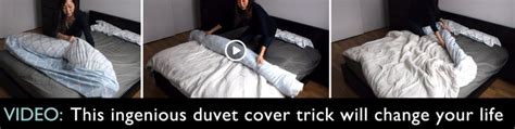 The ingenious duvet cover trick that will change your life (VIDEO)