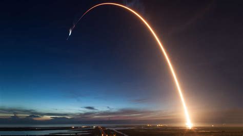 SpaceX released some stunning images of the Falcon 9 rocket launch. The company's Falcon 9 ...
