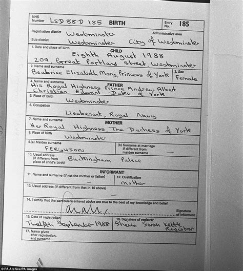 Archie's birth certificate reveals Meghan gave birth at the Portland ...