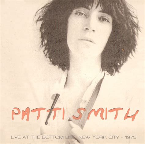 100 greatest bootlegs: #12 PATTI SMITH - Live At The Bottom Line NYC. 1975 (Flac)