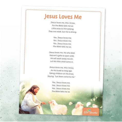 Nursery Rhyme Songs: Jesus Loves Me - The Good and the Beautiful