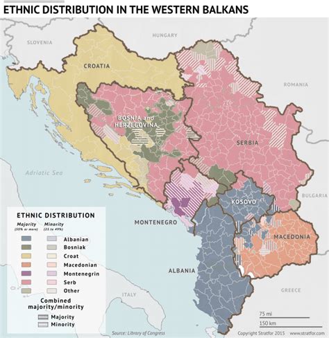 [OS] Updated ethnic map of Western Balkans (640x659) : MapPorn