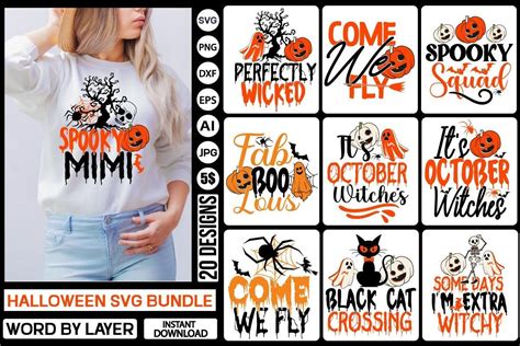 Halloween SVG Bundle Bundle · Creative Fabrica