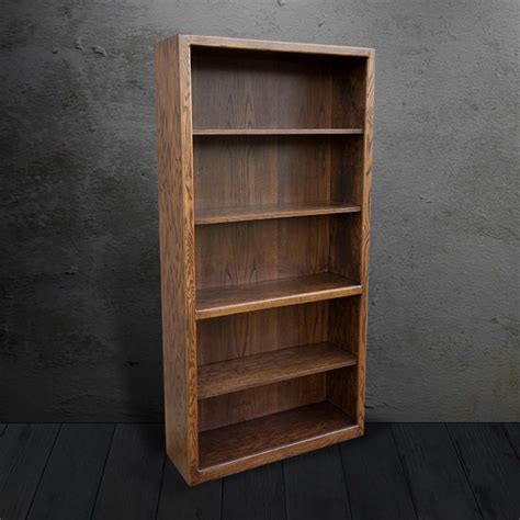 Contemporary Oak Bookcase | Bookcase, Oak bookcase, Contemporary bookcase