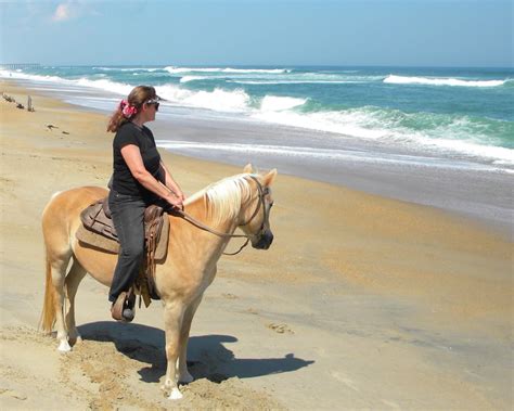 Horses are my passion: Kitty Hawk Beach riding