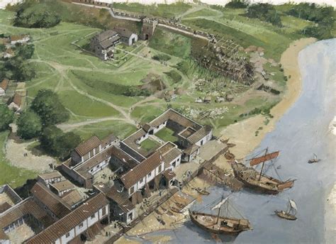 Londinium c. 200 AD ~ The early settlement became a trading port. The ...