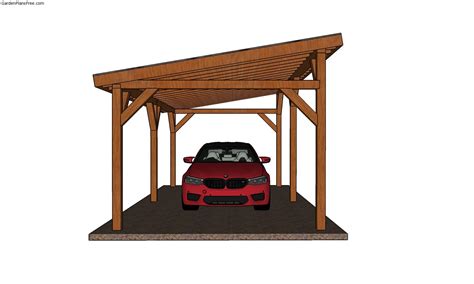 12×24 Lean to Carport – Free DIY Plans | Free Garden Plans - How to ...