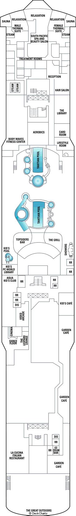 Norwegian Pearl Deck Plans: Ship Layout, Staterooms & Map - Cruise Critic