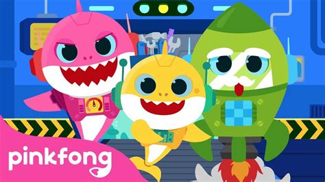 Baby Shark Robot Version | Nursery Rhymes | Pinkfong Songs for Children @Baby Shark Official in ...