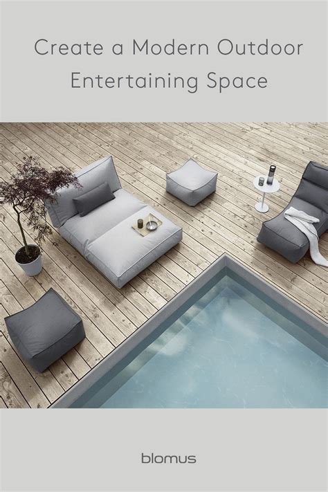 Outdoor Furniture by Blomus | Modern house, Blomus, Outdoor entertaining