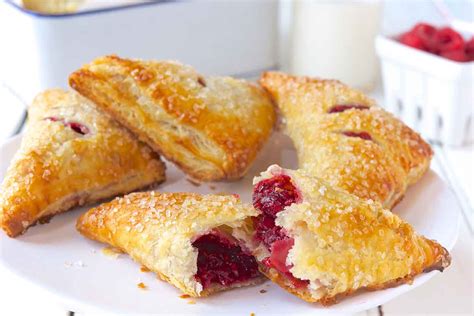 Raspberry Puff Turnovers Recipe | King Arthur Baking