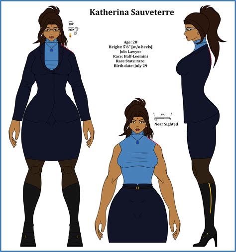 Katherina Sauveterre - Human Form - 2021 Reference Sheet by ...