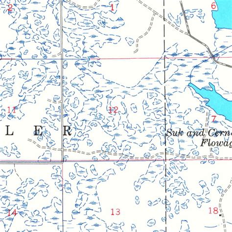 Necedah, WI (1958, 48000-Scale) Map by United States Geological Survey ...