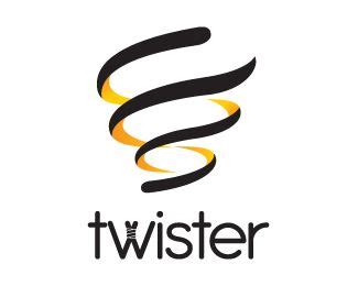 Twister Logo | Логотип, Графический дизайн, Грифонаж