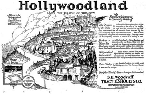 Pulp International - Assorted photos of the original Hollywoodland sign