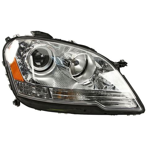 2010 Mercedes Benz ML350 Headlight Assembly Pair Headlight Assembly ...