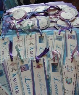Wedding Bookmark Favours | Photograph of my homemade Wedding… | Flickr