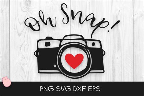 Oh Snap Svg, Camera SVG By OliCloud | TheHungryJPEG