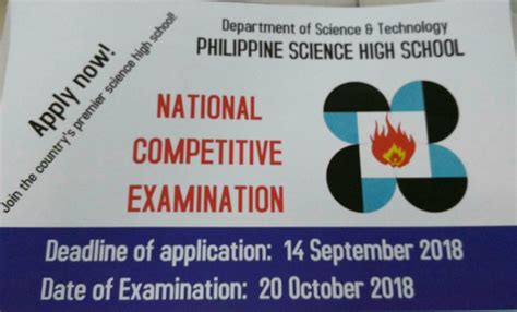 Be a (Philippine Science High School) PSHS Scholar