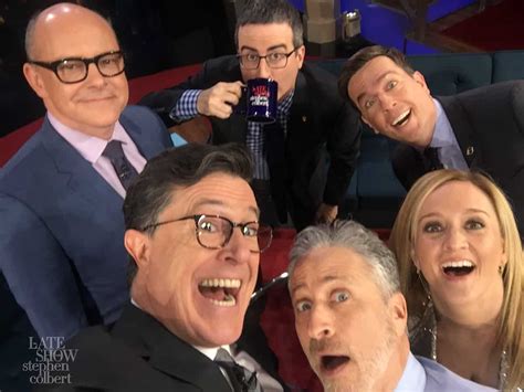 The Daily Show with Jon Stewart Crew Reunite on The Late Show