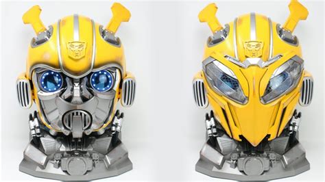 Killerbody Transformers Bumblebee Electronic Remote & Voice Controlled Helmet Review - YouTube