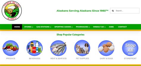 Three Bears Alaska - Anchorage Website Design - LiquidAlaska