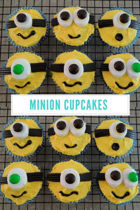 Easy Minion Cupcakes | Be A Fun Mum