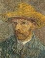 Self Portrait With Pipe - Vincent Van Gogh - WikiGallery.org, the ...