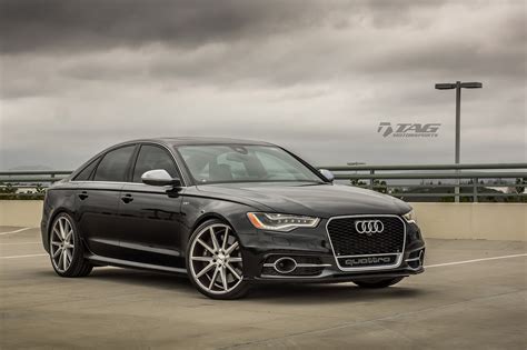 audi, S6, Black, Sedan, Vossen, Wheels, Cars Wallpapers HD / Desktop ...