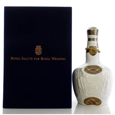 Royal Salute 25 Year Old Royal Wedding Auction A49527 | The Whisky Shop ...