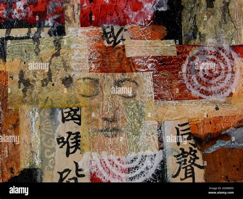 Graffiti with face Stock Photo - Alamy