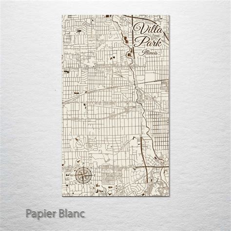 Villa Park, Illinois Street Map – Fire & Pine